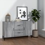 Aparador de madera de ingeniería gris Sonoma 100x36x60 cm de vidaXL, Aparadores - Ref: Foro24-817469, Precio: 97,15 €, Descue...