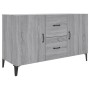 Aparador de madera de ingeniería gris Sonoma 100x36x60 cm de vidaXL, Aparadores - Ref: Foro24-817469, Precio: 97,15 €, Descue...