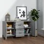 Sonoma gray engineered wood sideboard 100x36x60 cm by vidaXL, Sideboards - Ref: Foro24-817469, Price: 92,59 €, Discount: %