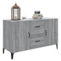 Aparador de madera de ingeniería gris Sonoma 100x36x60 cm de vidaXL, Aparadores - Ref: Foro24-817469, Precio: 97,15 €, Descue...
