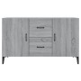 Aparador de madera de ingeniería gris Sonoma 100x36x60 cm de vidaXL, Aparadores - Ref: Foro24-817469, Precio: 97,15 €, Descue...