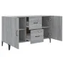 Sonoma gray engineered wood sideboard 100x36x60 cm by vidaXL, Sideboards - Ref: Foro24-817469, Price: 92,59 €, Discount: %