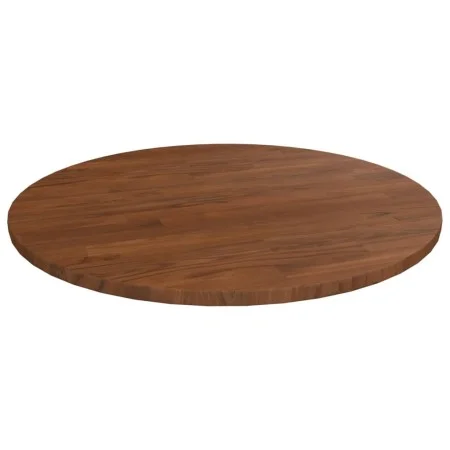Round oak wood table top in dark brown Ø50x1.5cm by vidaXL, Table tops - Ref: Foro24-342967, Price: 36,98 €, Discount: %