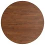 Round oak wood table top in dark brown Ø50x1.5cm by vidaXL, Table tops - Ref: Foro24-342967, Price: 36,98 €, Discount: %
