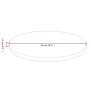 Tablero de mesa redonda madera de roble marrón oscuro Ø50x1,5cm de vidaXL, Tableros para mesas - Ref: Foro24-342967, Precio: ...