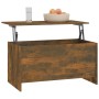 Mesa de centro contrachapada roble ahumado 102x55,5x52,5 cm de vidaXL, Mesas de centro - Ref: Foro24-819266, Precio: 60,98 €,...