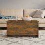 Mesa de centro contrachapada roble ahumado 102x55,5x52,5 cm de vidaXL, Mesas de centro - Ref: Foro24-819266, Precio: 60,98 €,...