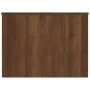 Mesa de centro madera contrachapada roble marrón 80x55,5x41,5cm de vidaXL, Mesas de centro - Ref: Foro24-819271, Precio: 46,4...