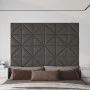 Wandpaneele 12 Stück Kunstleder grau 30x30 cm 0,54 m² von vidaXL, Wandverkleidung - Ref: Foro24-343942, Preis: 20,50 €, Rabat...