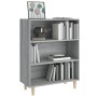 Aparador de madera contrachapada gris Sonoma 69,5x32,5x90 cm de vidaXL, Aparadores - Ref: Foro24-817376, Precio: 51,79 €, Des...
