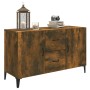 Aparador madera de ingeniería roble ahumado 100x36x60 cm de vidaXL, Aparadores - Ref: Foro24-817468, Precio: 84,75 €, Descuen...