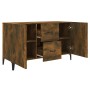 Aparador madera de ingeniería roble ahumado 100x36x60 cm de vidaXL, Aparadores - Ref: Foro24-817468, Precio: 84,75 €, Descuen...