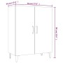 Aparador madera contrachapada color roble ahumado 70x34x90 cm de vidaXL, Aparadores - Ref: Foro24-817330, Precio: 70,17 €, De...