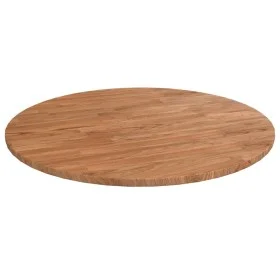 Round light brown oak wood table top Ø60x1.5 cm by vidaXL, Table tops - Ref: Foro24-342961, Price: 48,40 €, Discount: %