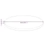 Round light brown oak wood table top Ø60x1.5 cm by vidaXL, Table tops - Ref: Foro24-342961, Price: 48,40 €, Discount: %