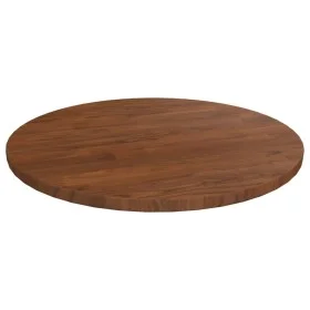 Round dark brown oak wood table top Ø40x1.5cm by vidaXL, Table tops - Ref: Foro24-342966, Price: 27,25 €, Discount: %