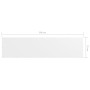 Toldo para balcón tela oxford blanco 75x300 cm en Sombrillas | Comprar online en Foru.es