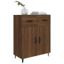 Aparador de madera de ingeniería marrón roble 69,5x34x90 cm de vidaXL, Aparadores - Ref: Foro24-817362, Precio: 71,90 €, Desc...