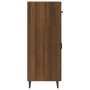 Aparador de madera de ingeniería marrón roble 69,5x34x90 cm de vidaXL, Aparadores - Ref: Foro24-817362, Precio: 71,90 €, Desc...
