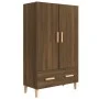 Aparador alto de madera contrachapada marrón roble 70x31x115 cm de vidaXL, Aparadores - Ref: Foro24-817473, Precio: 84,25 €, ...