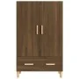 Aparador alto de madera contrachapada marrón roble 70x31x115 cm de vidaXL, Aparadores - Ref: Foro24-817473, Precio: 84,25 €, ...