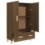 Aparador alto de madera contrachapada marrón roble 70x31x115 cm de vidaXL, Aparadores - Ref: Foro24-817473, Precio: 84,25 €, ...