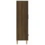 Aparador alto de madera contrachapada marrón roble 70x31x115 cm de vidaXL, Aparadores - Ref: Foro24-817473, Precio: 84,25 €, ...