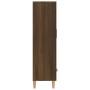 Aparador alto de madera contrachapada marrón roble 70x31x115 cm de vidaXL, Aparadores - Ref: Foro24-817473, Precio: 85,73 €, ...
