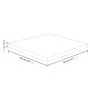 Square light brown oak wood table top 80x80x4 cm by vidaXL, Table tops - Ref: Foro24-343062, Price: 145,04 €, Discount: %