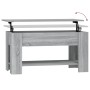 Mesa de centro madera contrachapada gris Sonoma 101x49x52 cm de vidaXL, Mesas de centro - Ref: Foro24-819273, Precio: 94,00 €...