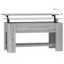 Sonoma gray plywood coffee table 101x49x52 cm by vidaXL, Coffee table - Ref: Foro24-819273, Price: 92,57 €, Discount: %