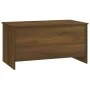 Mesa de centro contrachapada marrón roble 102x55,5x52,5 cm de vidaXL, Mesas de centro - Ref: Foro24-819268, Precio: 56,05 €, ...