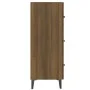 Oak brown engineered wood sideboard 69.5x34x90 cm by vidaXL, Sideboards - Ref: Foro24-817350, Price: 78,27 €, Discount: %