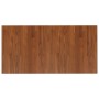 Encimera baño madera maciza tratada marrón oscuro 100x50x1,5 cm de vidaXL, Encimeras - Ref: Foro24-343025, Precio: 75,18 €, D...