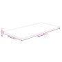 Encimera baño madera maciza tratada marrón oscuro 100x50x1,5 cm de vidaXL, Encimeras - Ref: Foro24-343025, Precio: 75,18 €, D...