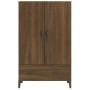 Aparador alto de madera contrachapada marrón roble 70x31x115 cm de vidaXL, Aparadores - Ref: Foro24-817476, Precio: 80,05 €, ...