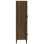 Aparador alto de madera contrachapada marrón roble 70x31x115 cm de vidaXL, Aparadores - Ref: Foro24-817476, Precio: 80,05 €, ...