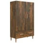 Aparador madera contrachapada roble ahumado 70x31x115 cm de vidaXL, Aparadores - Ref: Foro24-817471, Precio: 77,22 €, Descuen...