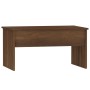 Mesa de centro madera contrachapada marrón roble 80x50,5x41,5cm de vidaXL, Mesas de centro - Ref: Foro24-819289, Precio: 67,6...