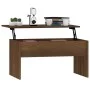 Mesa de centro madera contrachapada marrón roble 80x50,5x41,5cm de vidaXL, Mesas de centro - Ref: Foro24-819289, Precio: 66,7...