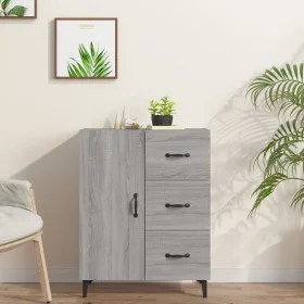 Aparador de madera de ingeniería gris Sonoma 69,5x34x90 cm de vidaXL, Aparadores - Ref: Foro24-817355, Precio: 85,20 €, Descu...