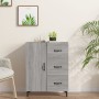 Aparador de madera de ingeniería gris Sonoma 69,5x34x90 cm de vidaXL, Aparadores - Ref: Foro24-817355, Precio: 86,22 €, Descu...