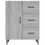 Aparador de madera de ingeniería gris Sonoma 69,5x34x90 cm de vidaXL, Aparadores - Ref: Foro24-817355, Precio: 86,22 €, Descu...