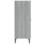 Aparador de madera de ingeniería gris Sonoma 69,5x34x90 cm de vidaXL, Aparadores - Ref: Foro24-817355, Precio: 86,22 €, Descu...