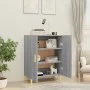 Sonoma gray plywood sideboard 70x34x90 cm by vidaXL, Sideboards - Ref: Foro24-817328, Price: 70,01 €, Discount: %