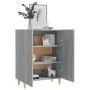 Sonoma gray plywood sideboard 70x34x90 cm by vidaXL, Sideboards - Ref: Foro24-817328, Price: 70,01 €, Discount: %