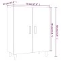 Sonoma gray plywood sideboard 70x34x90 cm by vidaXL, Sideboards - Ref: Foro24-817328, Price: 70,01 €, Discount: %