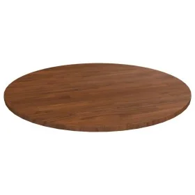 Runde dunkelbraune Tischplatte aus Eichenholz Ø70x1,5cm von vidaXL, Tischplatten - Ref: Foro24-342969, Preis: 62,17 €, Rabatt: %