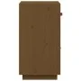Aparador de madera maciza de pino marrón miel 34x40x75 cm de vidaXL, Aparadores - Ref: Foro24-820125, Precio: 54,68 €, Descue...
