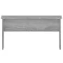 Mesa de centro madera de ingeniería gris Sonoma 80x50,5x41,5 cm de vidaXL, Mesas de centro - Ref: Foro24-819288, Precio: 76,3...
